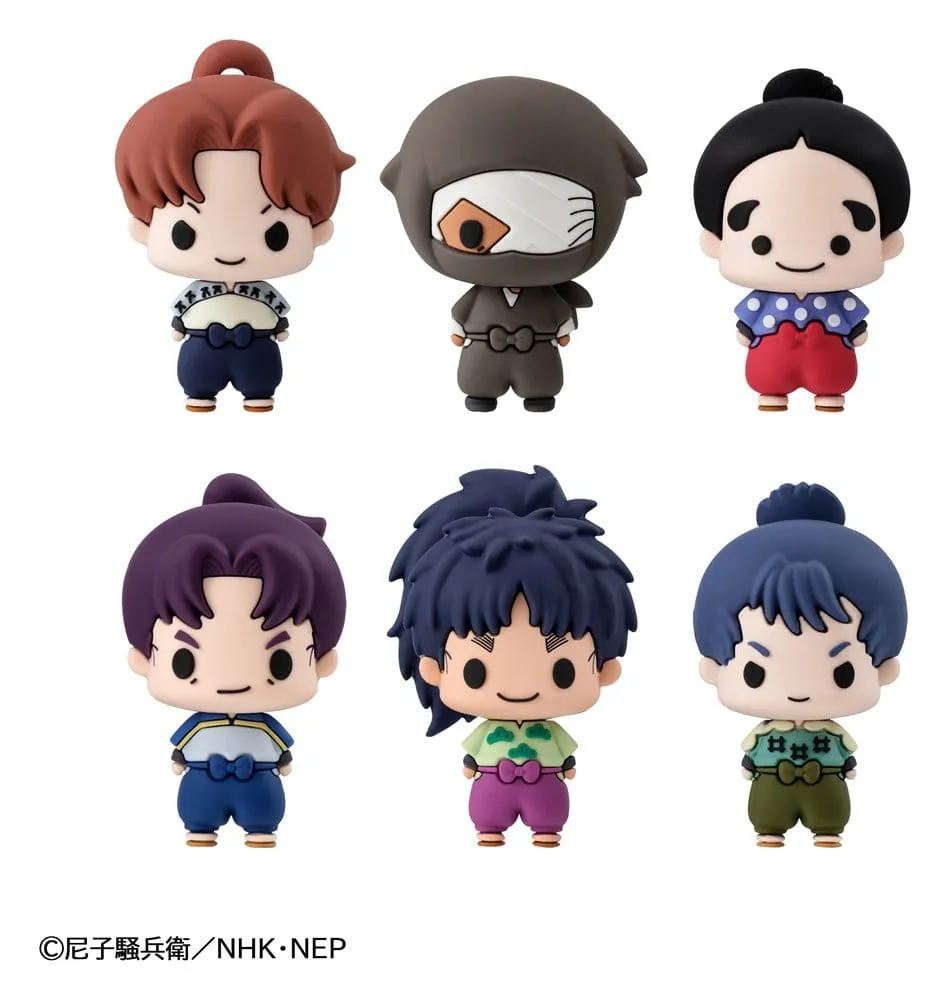 Nintama Rantaro Chokorin Mascot Series Trading Figure Vol. 1 5 cm Blind Box Assortment (6)